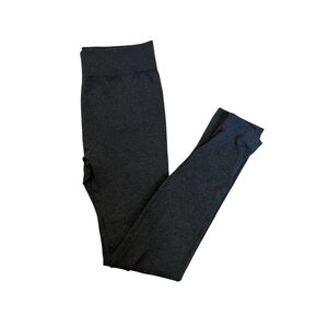 Charcoal Grey Stretch Thick Skinny Leg High Waist Legging M